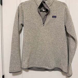 Patagonia Women's Heather Gray Turtleneck Sweater